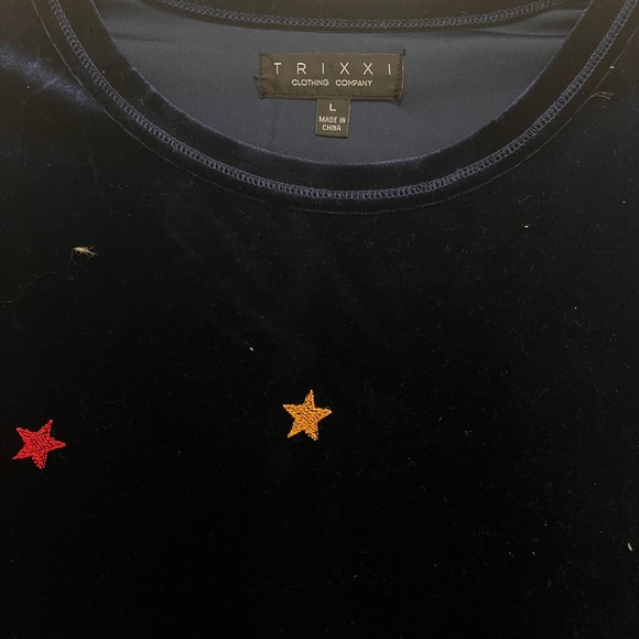 Velvet star sweater - Picture 3 of 3